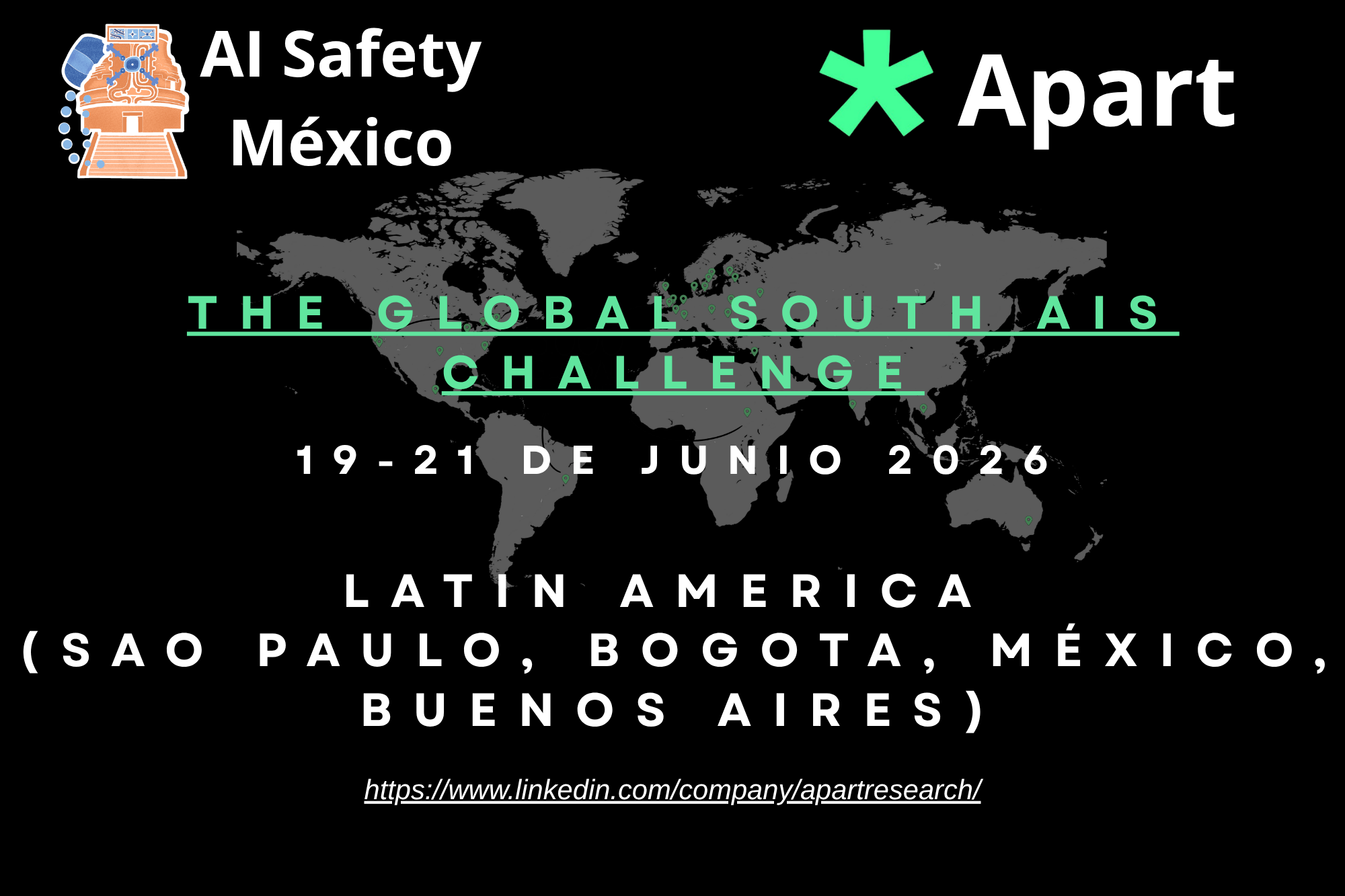 The Global South AIS Challenge|Formato presncial y remoto